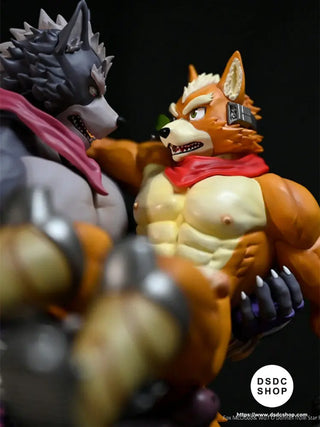 【Furry-GK預售】 星際火狐Fox McCloud& Wolf O’Donnell套裝-柴丼設計-DSDC SHOP 柴丼设计