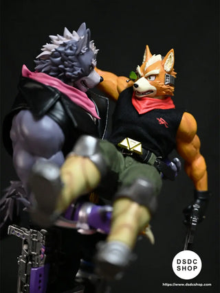 【Furry-GK預售】 星際火狐Fox McCloud& Wolf O’Donnell套裝-柴丼設計-DSDC SHOP 柴丼设计